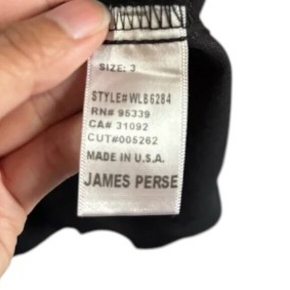 James Perse black tank mini dress size 3 - Picture 5 of 6